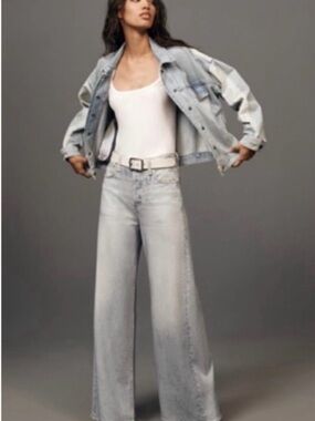 RAG & BONE MIRAMAR SOFIE HIGH-RISE WIDE-LEG ANKLE JEANS